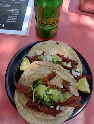 The best tacos at V De Vegano  in Mexico City