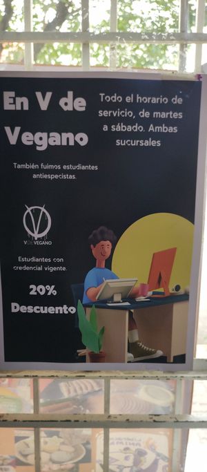  at V De Vegano  in Mexico City