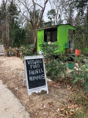  at El Falafeliz in Tulum