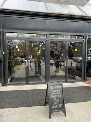 Front entrance  at Vegan Papi Caribbean Fusion Cafe in Atlanta