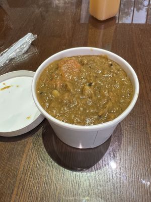 Split Pea Soup  at Vegan Papi Caribbean Fusion Cafe in Atlanta