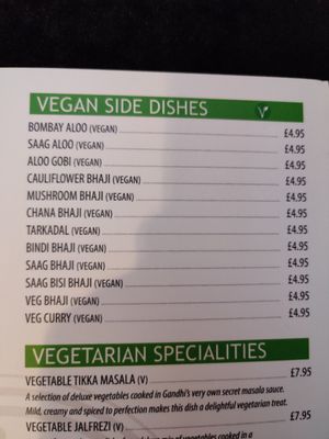  at Gandhi Indian Restaurant & Takeaway in Stoke-on-trent