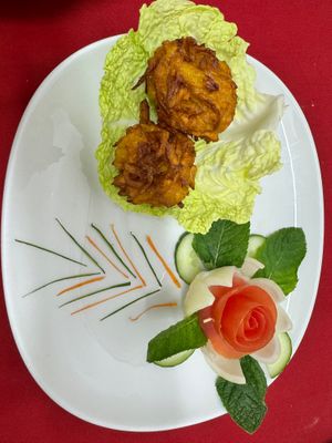 Vegetables and vegan  at Gandhi Indian Restaurant & Takeaway in Stoke-on-trent