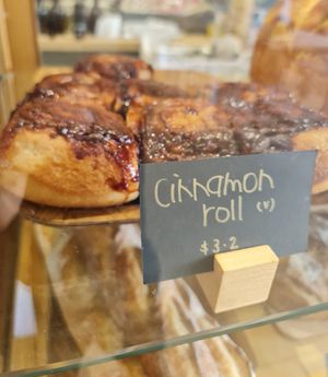 Vegan Cinnamon Roll  ~ 22/6/22 at Slow Bakes - Yishun in North Singapore