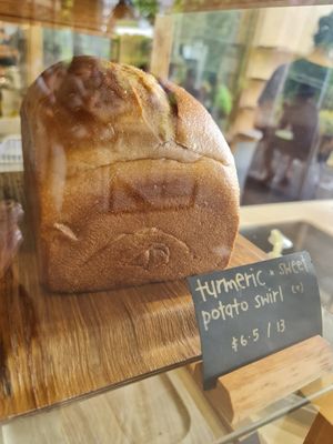 Turmeric Sweet Potato Swirl ~ 22/6/22 at Slow Bakes - Yishun in North Singapore
