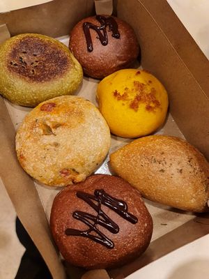Assorted Vegan Bun 😍 ~ 22/6/22 at Slow Bakes - Yishun in North Singapore