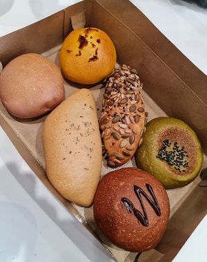Assorted Vegan Bread ~ 13/7/22 at Slow Bakes - Yishun in North Singapore