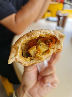 Curry bun ~ 31/8/23 at Slow Bakes - Yishun in North Singapore