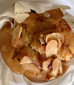 Panqué de naranja con almendras 🍊   at Maleducados in Hermosillo