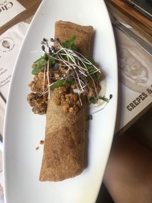 Vegan bolognese crepe   at Crepes & Waffles - San Pedro in Cartagena