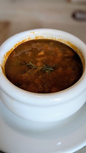 🥣🫘 Sopa Soy Otoño  - $10.6k at Crepes & Waffles - San Pedro in Cartagena