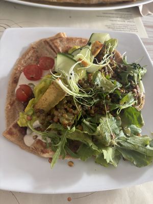Vegan crepe  at Crepes & Waffles - San Pedro in Cartagena