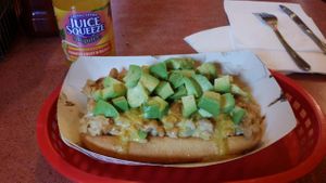 'Tuna' Melt at Cyber Dogs in Seattle