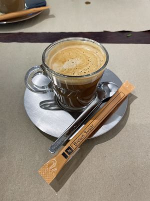 Nice coffee!  at Puravita Vegan  in Estepona