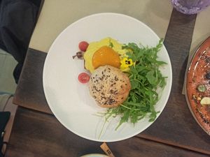 Eggs Benedict at Puravita Vegan  in Estepona