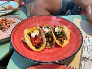 Tacos, soo good for a starter at Puravita Vegan  in Estepona