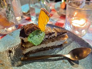 Tiramisu at Puravita Vegan  in Estepona