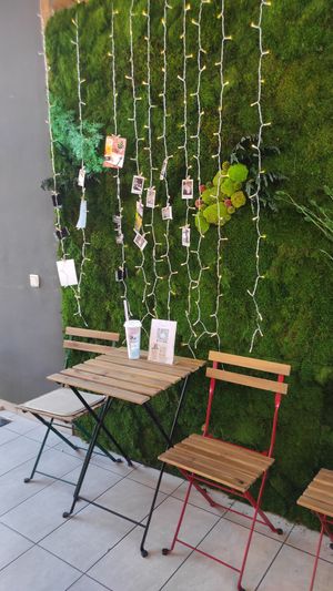 Inside at TEEAMO in Muenster