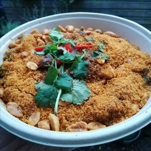 Durban Curry (different than a year ago) at Mr. Vegan Foodbar in Groningen