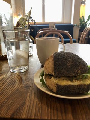 Belegtes Brötchen  at FREA Bakery in Berlin