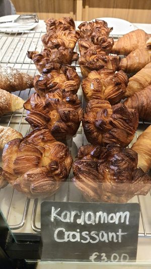 cardamom croissants #Veganuary at FREA Bakery in Berlin