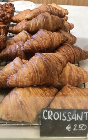 plain croissants #Veganuary at FREA Bakery in Berlin