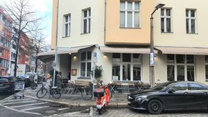 exterior of location - street view #Veganuary at FREA Bakery in Berlin