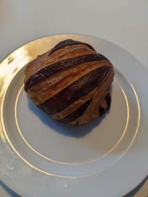 Pain au chocolate (~3.50€). at FREA Bakery in Berlin