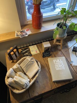 Non-food products  at FREA Bakery in Berlin