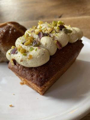 Pistachio cake  at FREA Bakery in Berlin