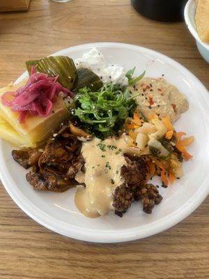 Savoury Plate  at FREA Bakery in Berlin