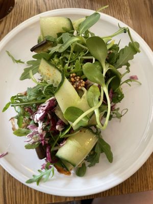 Flatbread toast  at FREA Bakery in Berlin