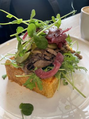 Brioche toast  at FREA Bakery in Berlin