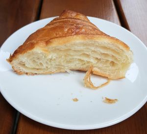 plain croissant - inside at FREA Bakery in Berlin