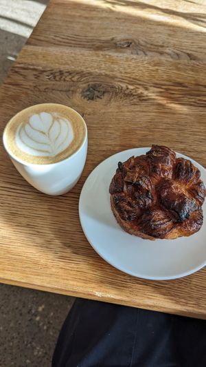 Cardamom croissant at FREA Bakery in Berlin