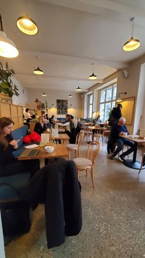 Inside at FREA Bakery in Berlin