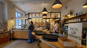 Take away at FREA Bakery in Berlin