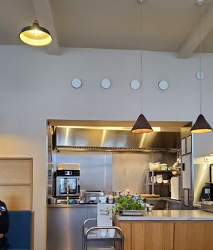 Kitchen at FREA Bakery in Berlin
