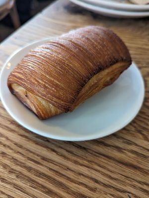 Marzipan Croissant at FREA Bakery in Berlin