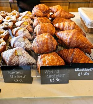 Croissants at FREA Bakery in Berlin