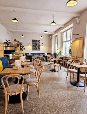 Inside at FREA Bakery in Berlin