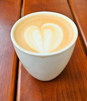 Capuccinoc at FREA Bakery in Berlin