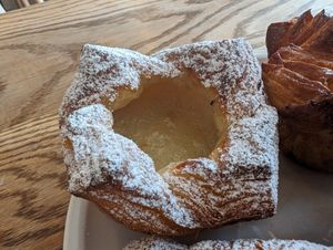 Vanilla spandauer at FREA Bakery in Berlin