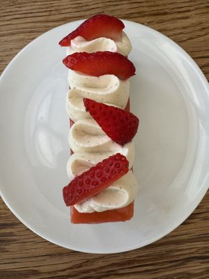 Strawberry shortcake? Wasn’t labeled   at FREA Bakery in Berlin