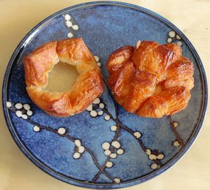 Spandauer and cardemom croissant taken home at FREA Bakery in Berlin