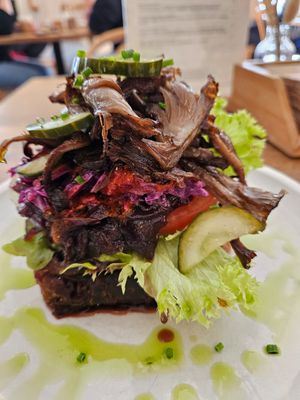 Austernpilz-Brioche at FREA Bakery in Berlin