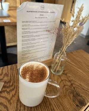 Pumpkin spice latte   at FREA Bakery in Berlin