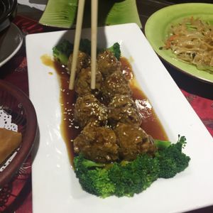 Meat Balls  at Fu Hui Ci Yuan Vegetarian Restaurant in Beijing