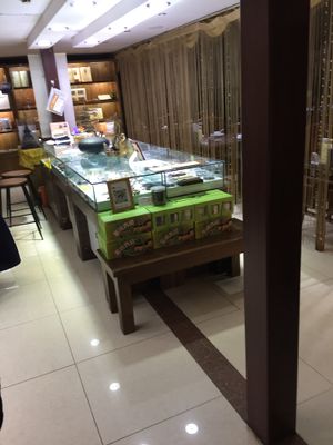 Front gift shop at Fu Hui Ci Yuan Vegetarian Restaurant in Beijing