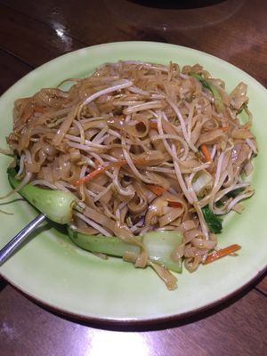Noodles at Fu Hui Ci Yuan Vegetarian Restaurant in Beijing